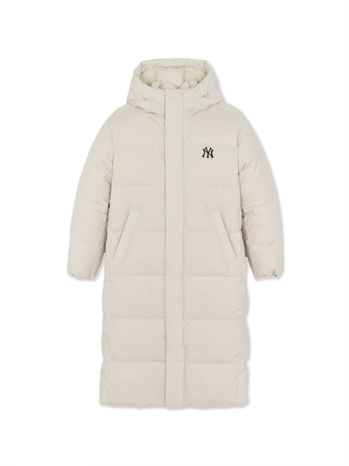 Varsity Hooded Long Padded NY (D.Cream)