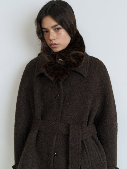 Leopard Fur Muffler VX5WA629_2color