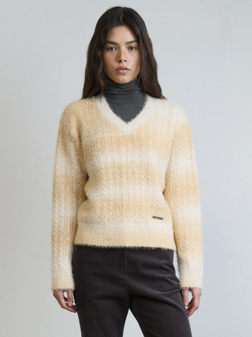 Gradient Twist Knit VK5WP292_2color
