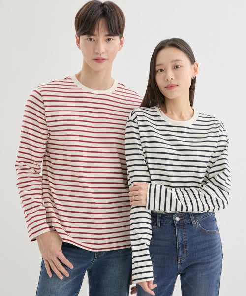 [ON] Uni Stripe Long Sleeve Tee NP3KE401