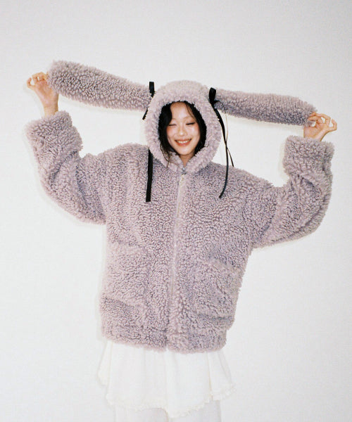 Sleepy Bunny Jacket - GREY