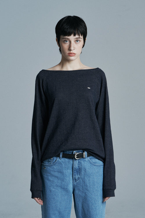 INDIGO DENIM LONG SLEEVE BLUE
