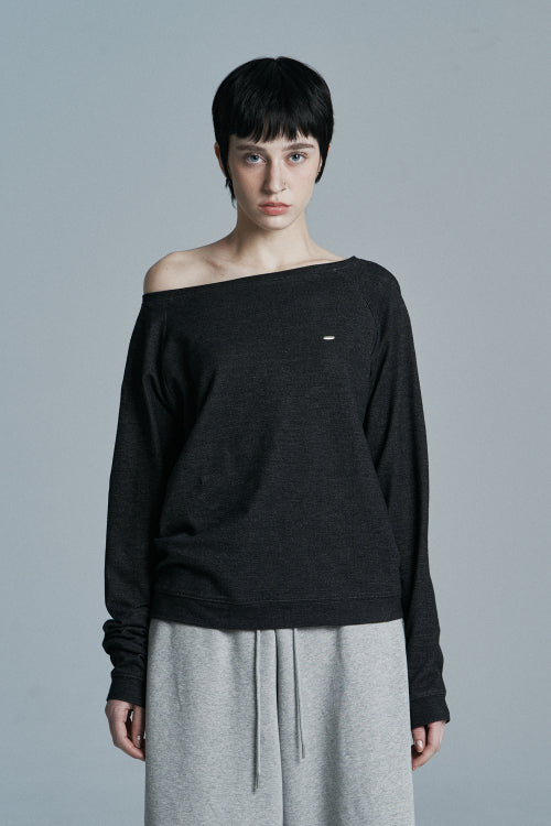 INDIGO DENIM LONG SLEEVE BLACK