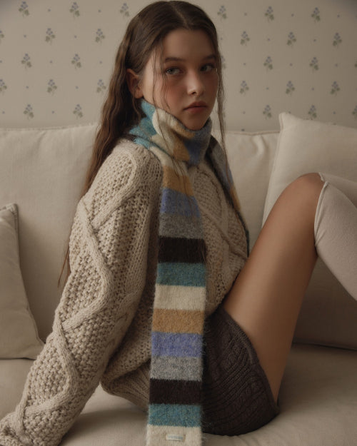 Stripe muffler FLOTFF4A01