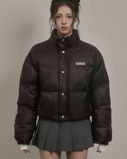 Stud Padded Jacket (black)