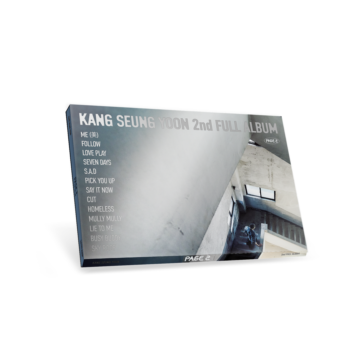 KANG SEUNG YOON 2nd FULL ALBUM [PAGE 2] OUTRO ver. - YG SELECT