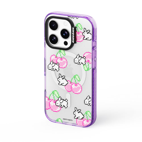 Cherry Pixel Bunny-PURPLE (Wave Label+)