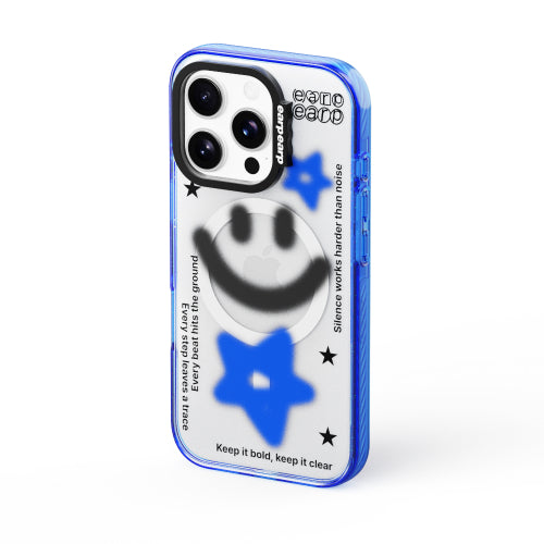 Smile Graffiti-BLUE (Wave Label+)