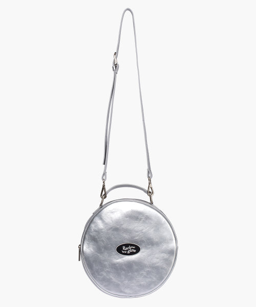 RC TAMBOURINE TWO-WAY CROSS BAG SILVER
