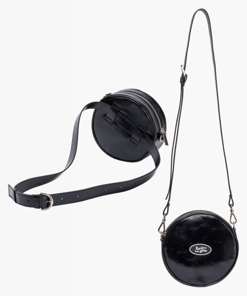 RC TAMBOURINE TWO-WAY BELT BAG BLACK