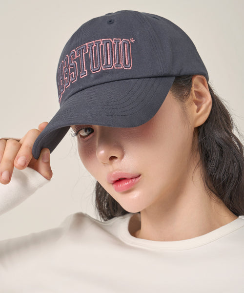 Authentic Logo Ball Cap_Deep Navy