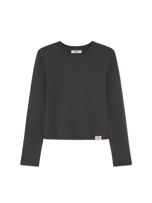 G CLASSIC LONG SLEEVE (CHARCOAL)