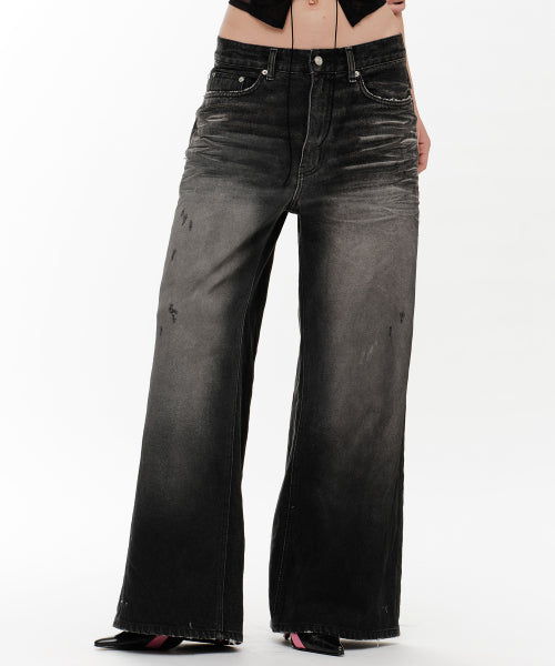 SNYDER WIDE DENIM (DARK BLUE)