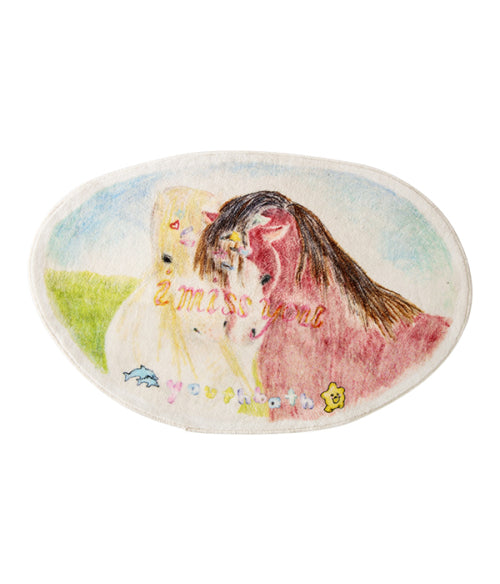 Horse Graphic Bath Mat