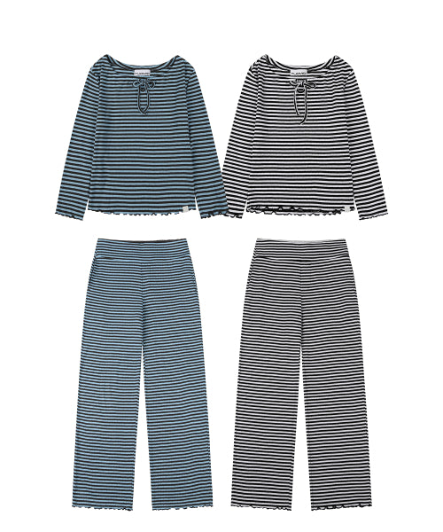 POINTELLE PAJAMA SET