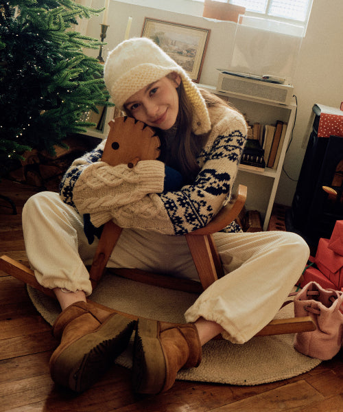 lotsyou_Softie Wide Banding Pants Ivory