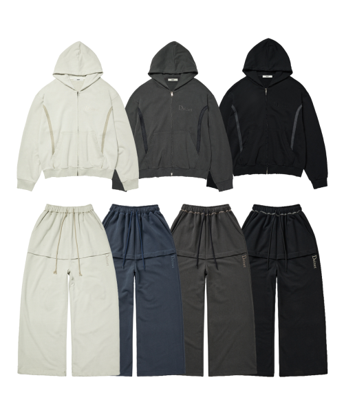 [SET] HOODIE ZIP-UP  + SWEAT PANTS