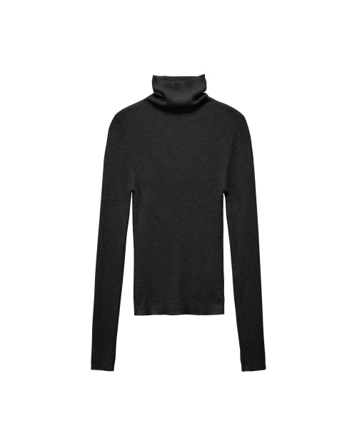 Haru Neck T (black)