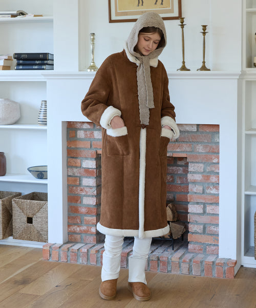 Dot Long Mustang (brown)