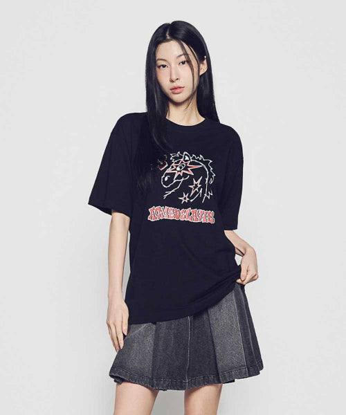 YEAR OF THE HORSE SHORT SLEEVE T-SHRIT (3COLOR)