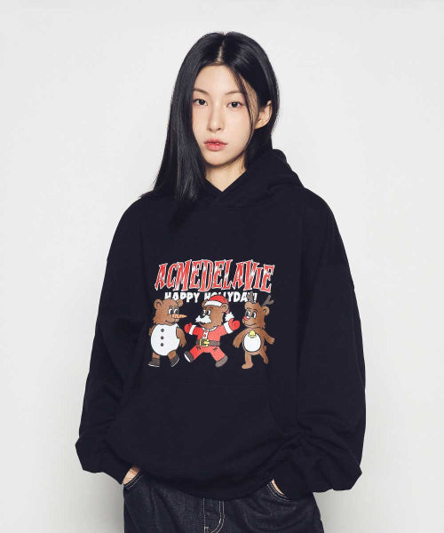 AC BEAR FRIEND X-MAS HOODIE (2COLOR)