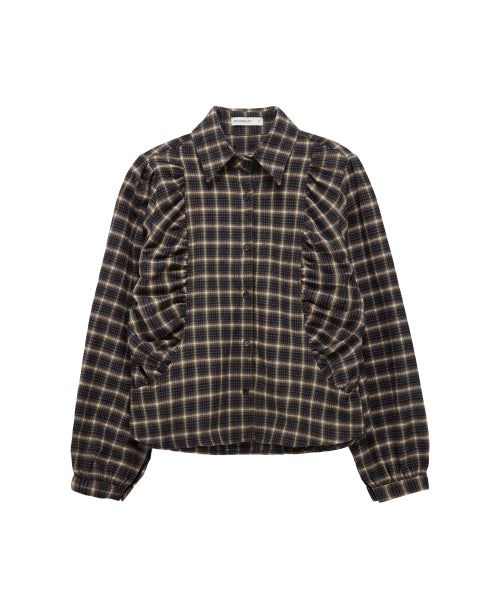 Rona Check Shirt (navy)