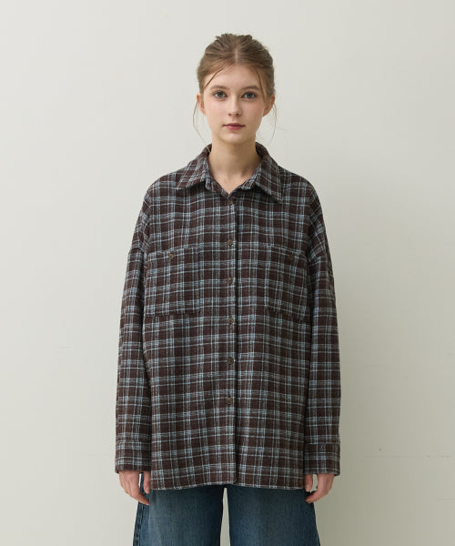 Tyler Check Shirt (brown)