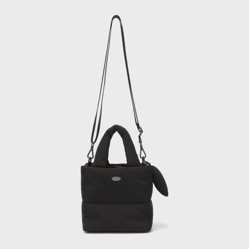 N253ATO060 Padded Mini Tote Bag BLACK