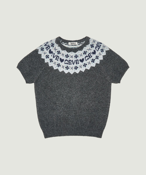 BONA NORDIC H/S KNIT (GRAY)
