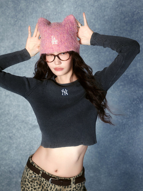 Miyaong Earflap Beanie LA (Coral)