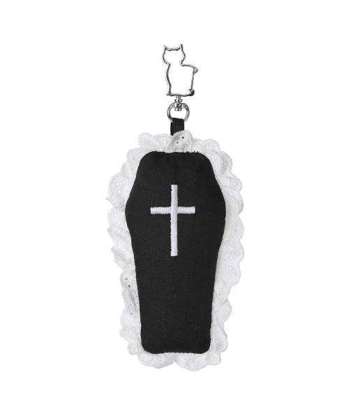 Lace Coffin Keyring