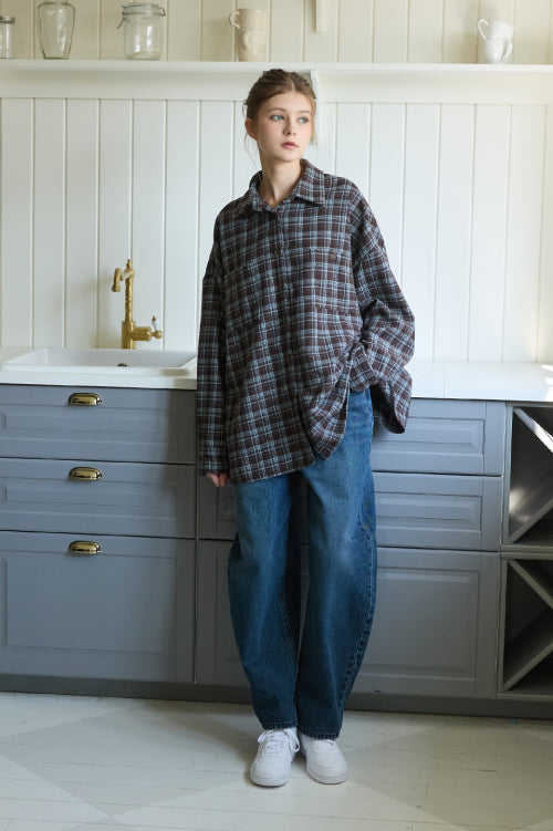 Jin Wide Jeans (deep blue)