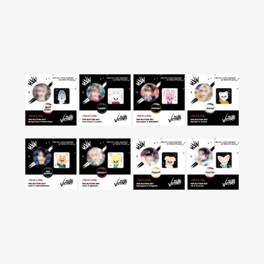 SKZOO [THE VICTORY] SKZ X SKZOO PIN BUTTON SET