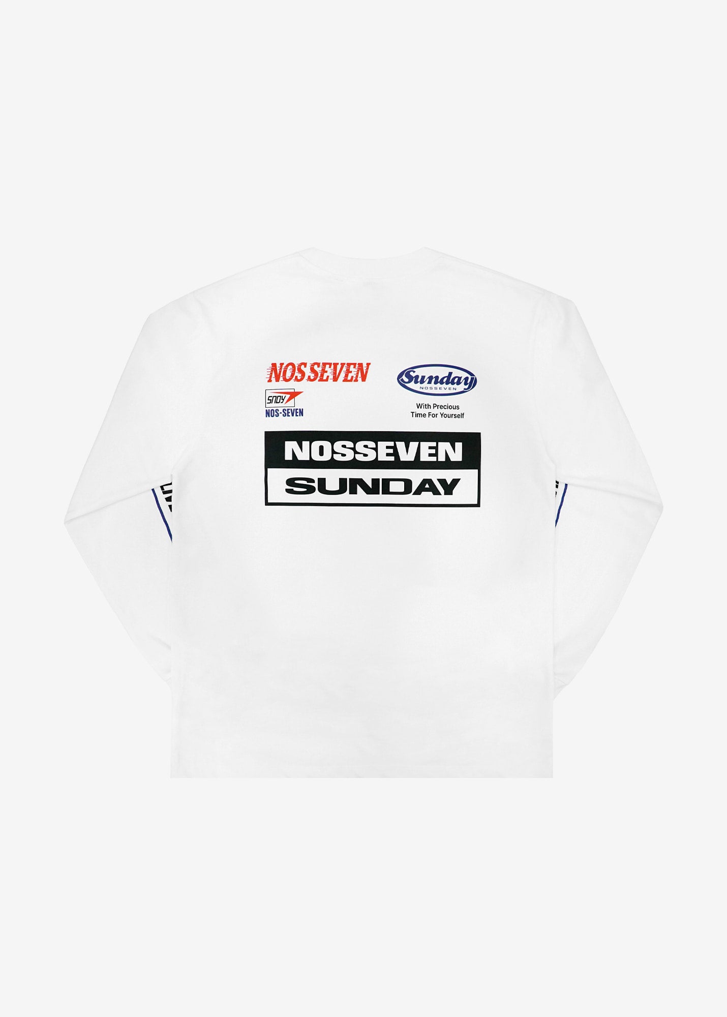 Cycle Long Sleeve - White | NOS7