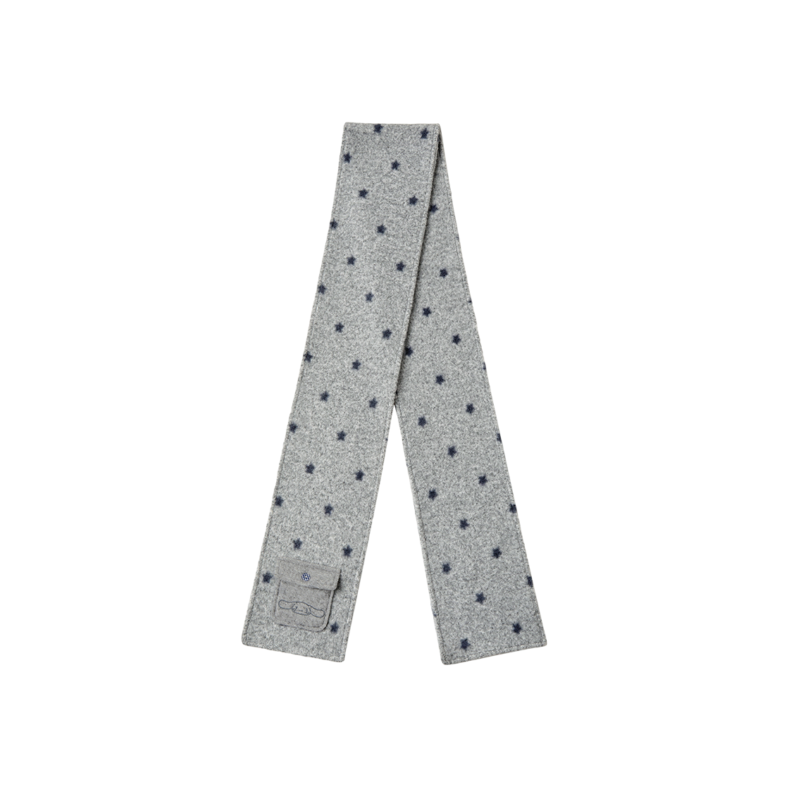 AEAE Cinnamoroll Pocket Muffler Star Grey