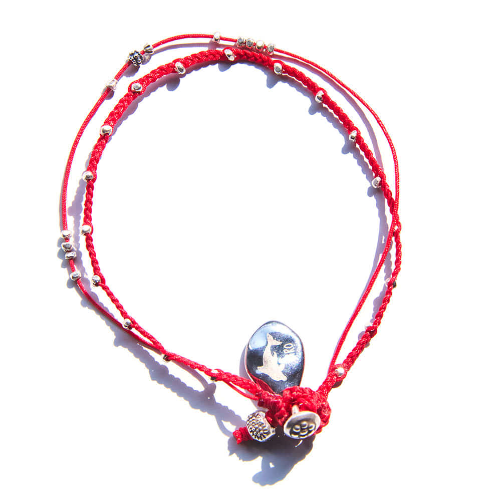 ★[BTS V Taehyung Worn] 【NIRO】CAREN SiLVER DOLPHiN BRACELET #121