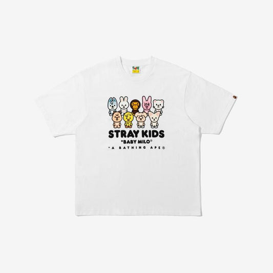 BAPE X Stray Kids FAMILY MILO TEE M - BAPE X Stray Kids