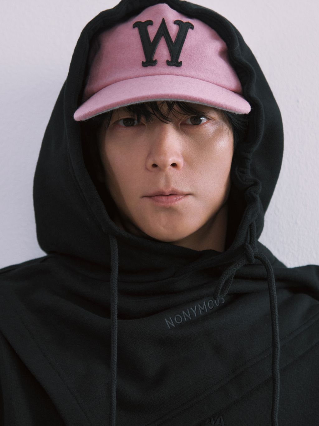 25FW_NONYMOUS AA WOOL MELTON ON FIELD CAP - I/PINK (ABNHBC0010IP)