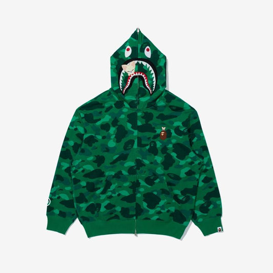 BAPE X Stray Kids FoxI.Ny SHARK FULL ZIP HOODIE M (I.N)