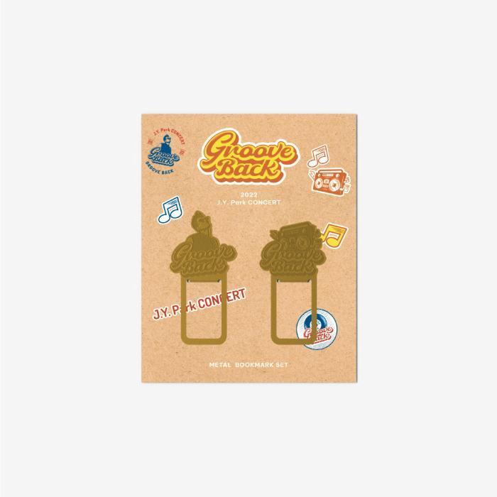Metal Bookmark set - Groove Back