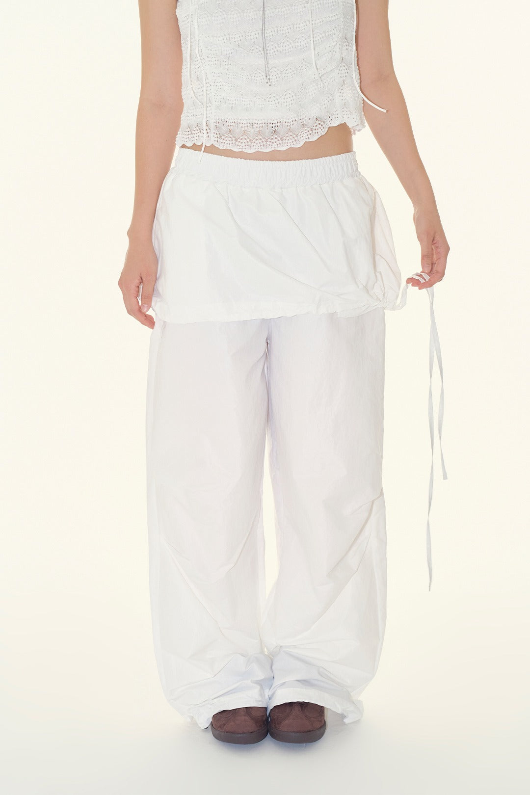 Elien Glossy skirt pants
