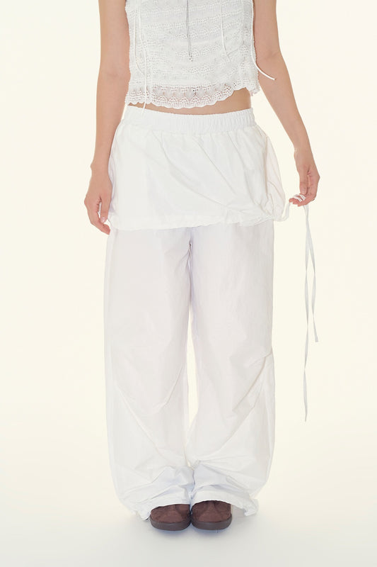 Elien Glossy skirt pants
