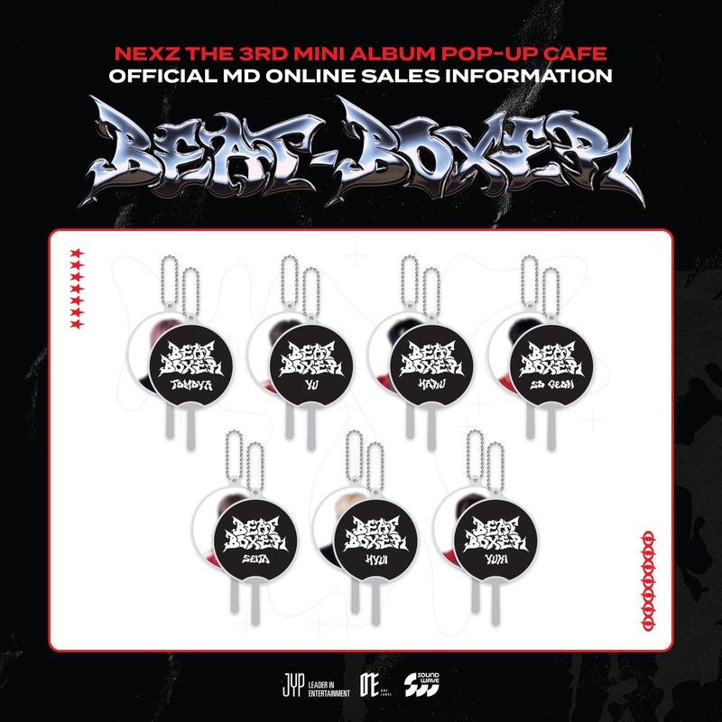 MINI IMAGE PICKET KEYRING - [BEAT-BOXER]