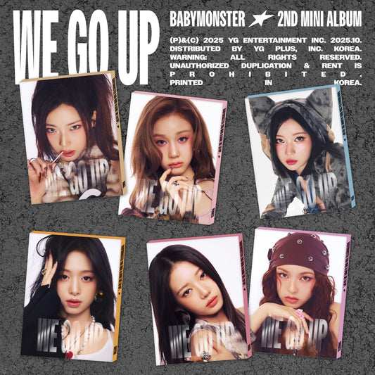 BABYMONSTER 2nd MINI ALBUM [WE GO UP] PATTERN Ver. - YG SELECT