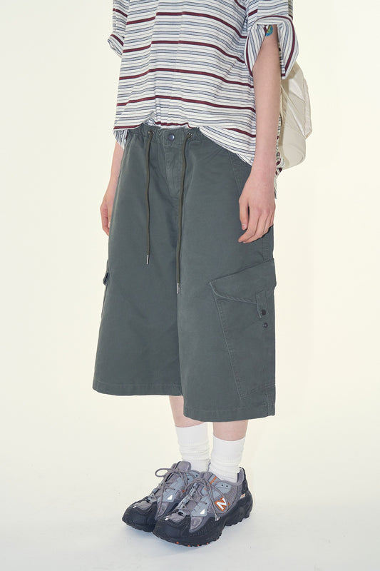 Chivita Snap Cargo Bermuda Pants