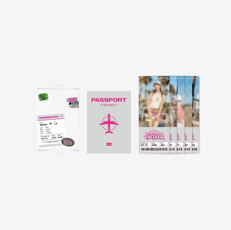 PASSPORT SET - '2024 Best Friends Forever'