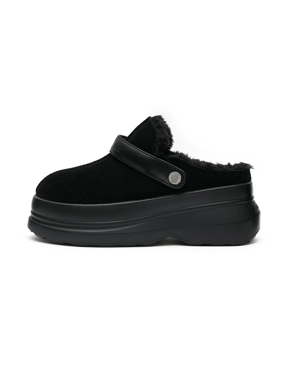 CHUNKY MUSTANG BLOAFER IN BLACK