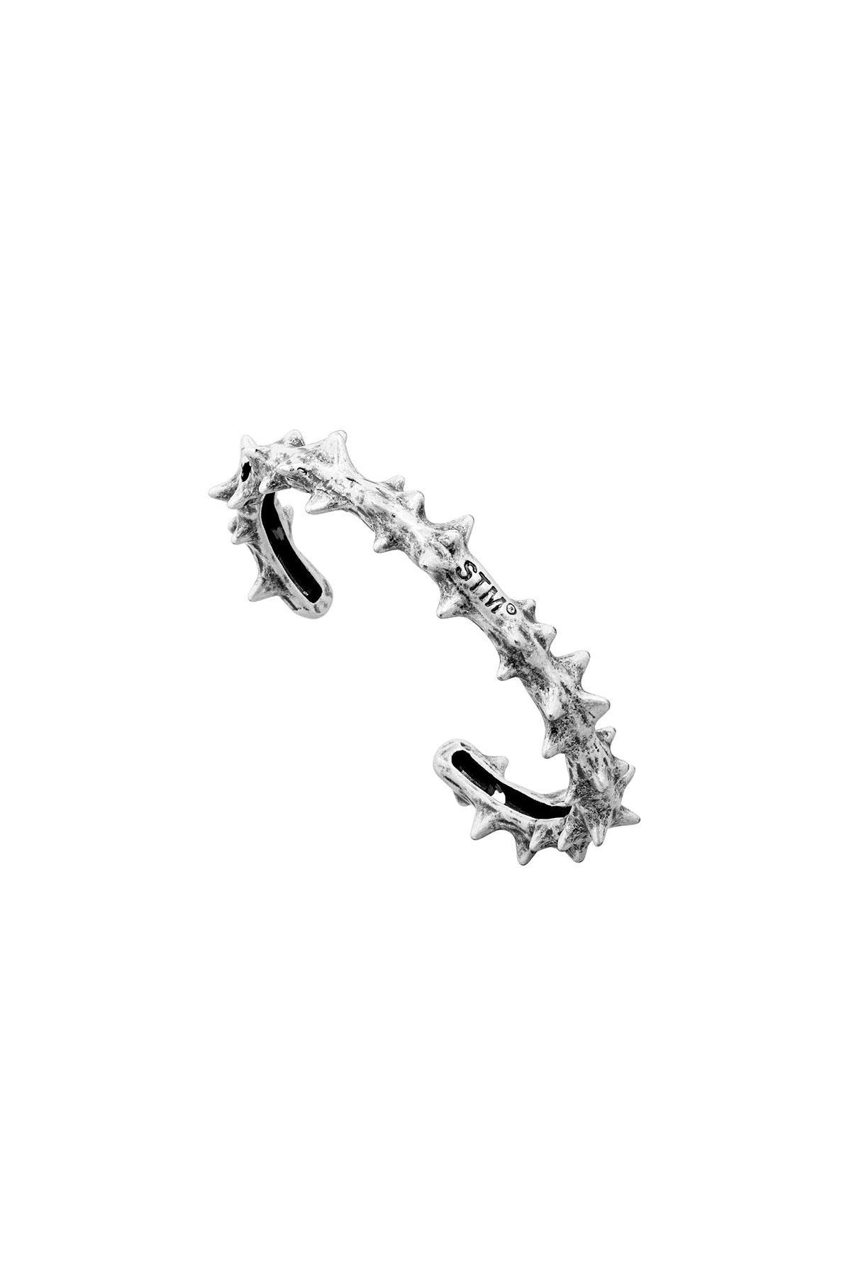 ★[TOMORROW X TOGETHER Beomgyu Worn] 【SENTIMENTS】NO.630 [BURNISH] SPIKY BANGLE BRACELET
