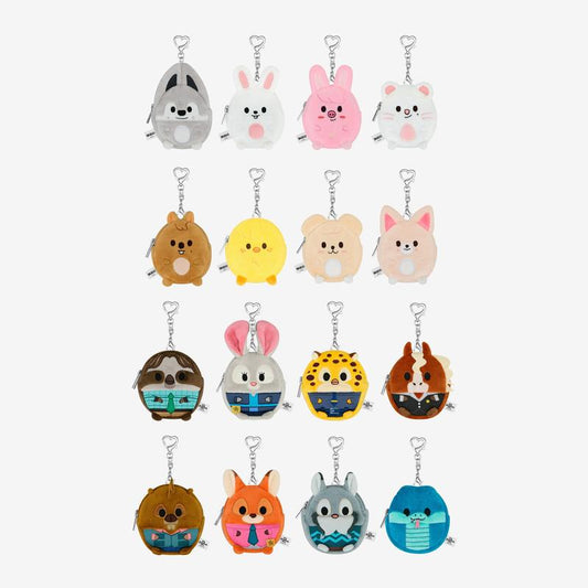 PLUSH COIN POUCH - ZOOTOPIA2 | SKZOO