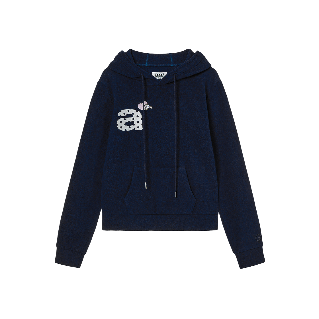 AEAE Cinnamoroll Fleece Hoodie Navy
